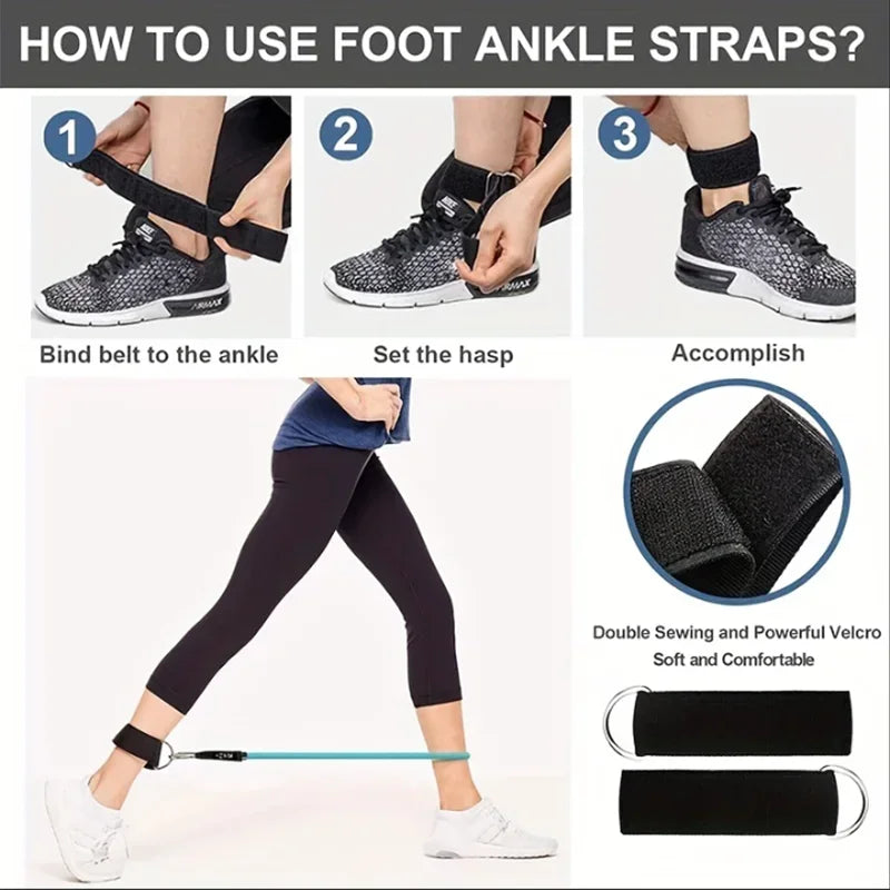 FlexFit Bänder – Tragbare Fitness- und Widerstandsbänder für Ganzkörper-Workouts