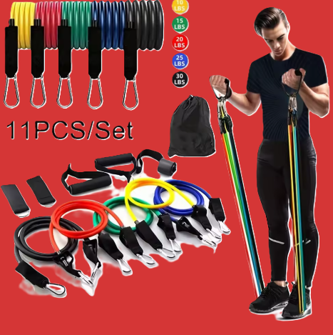 FlexFit Bänder – Tragbare Fitness- und Widerstandsbänder für Ganzkörper-Workouts